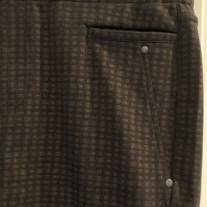 Liverpool Pencil Skirt, Brown and Black, Size 12